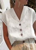Elegant Linen Top – Effortless Summer Ease