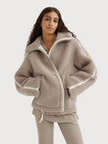 Eleuterio | High-Neck Oversized Enduring Coat