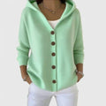 Emanuela | Relaxed Hooded Button Cardigan