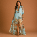 Eowyn | Side-Slit Shirt Maxi Dress