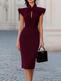 Helka | Collared Radiant Midi Dress