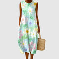 Klaudia | Floral Poised Midi Dress