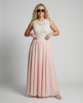 Felicity | Floral Openwork Maxi Dress
