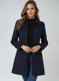 Fionnuala | Structured Sculpted Draped Coat