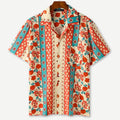 Floral Print Camp Shirt – Retro Vacation Style