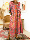 Mahira | Willowy Radiant Midi Dress