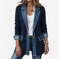 Aveline | Mixed-Panel Trucker Jacket