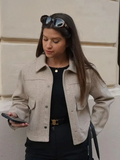 Fulgencio | Sculpted Draped Sleek Coat