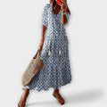 Genevieve | Flowing Printed Maxi Dress