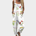 Gertruda | Printed Wide-Leg Overalls