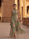 Gordana | Floral Halter Maxi Dress