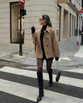 Gioconda | Double-Breasted Composed Distinguished Coat