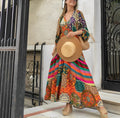 Guinevere | Bohemian Flowing Maxi Dress