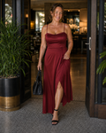 Hermione | Sleeveless Wrap Maxi Dress