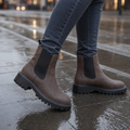 Idalia | Wide-Fit Stretch Panel Chelsea Boots