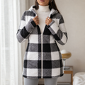 Seraphina | Buffalo Check Hooded Zip Jacket