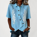 Heulwen | Relaxed Collared Everyday Blouse