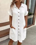 Isadora | Collared Button-Down Shirt Blouse