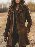 Iseult | Notch-Lapel Graceful Poised Coat