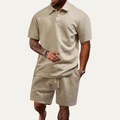 Jacquard Polo and Shorts Set – Refined Summer Co-Ord