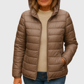 Janey | Wrap Quilted Effortless Puffer Jacket