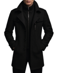 Janos | Wrap Longline Distinguished Coat