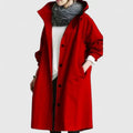 Jazmira | Hooded Poised Chic Coat