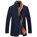 Jelle | Refined High-Neck Timeless Coat