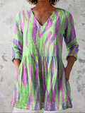 Jolanda | Flowing V-Neck Day-to-Night Blouse