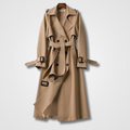 Josune | Belted Double-Breasted Considered Trench Coat