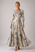 Kerensa | Floral V-Neck Dress