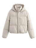 Kira | Oversized Zip-Up Statement Puffer Jacket