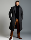 Kresimir | Padded Notch-Lapel Signature Coat