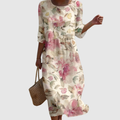 Ekaterina | Floral Understated Midi Dress