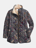 Léontine | Quilted Oversized Draped Puffer Jacket