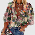 Leonie | Flowing Button-Front Blouse