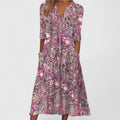 Aparna | Floral Charming Midi Dress