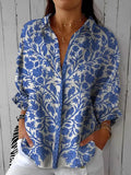 Liane | Botanical Garden Button Blouse