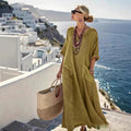 Julija | Coastal Serene Midi Dress
