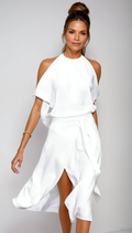 Lioba | Asymmetric Off-Shoulder Blouse