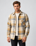 Aurelio | Checked Overshirt with Regular Fit