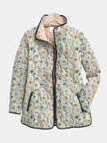 Lorea | Quilted Padded Polished Puffer Jacket
