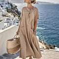 Junia | Poised Polished Midi Dress