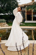 Lowri | Elegant Deep V-Neck Gown