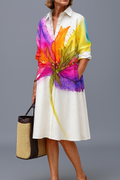 Darija | Luminous Easy-Elegant Midi Dress