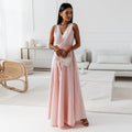 Maisie | Sleeveless Wrap Maxi Dress