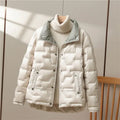 Margit | Quilted High-Neck Distinguished Puffer Jacket