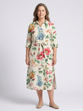 Eavan | Floral Half-Sleeve Midi Dress