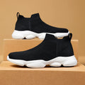 Mason | Black High-Top Sock Skate Shoes for Men
