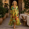 Janessa | Vibrant Floral Maxi Wedding Guest Gowns